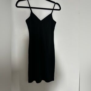 Ambiance Black Midi Dress
